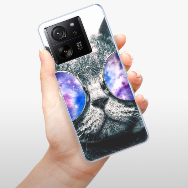 Silikonové pouzdro iSaprio - Xiaomi 13T / 13T Pro - Galaxy Cat