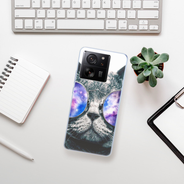 Silikonové pouzdro iSaprio - Xiaomi 13T / 13T Pro - Galaxy Cat