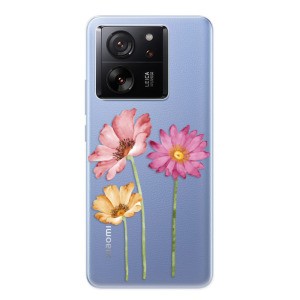 Silikonové pouzdro iSaprio - Xiaomi 13T / 13T Pro - Three Flowers