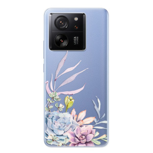 Silikonové pouzdro iSaprio - Xiaomi 13T / 13T Pro - Succulent 01