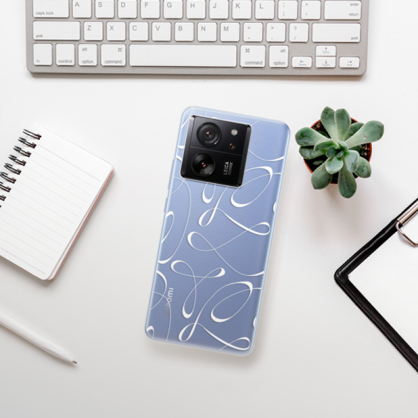 Silikonové pouzdro iSaprio - Xiaomi 13T / 13T Pro - Fancy white