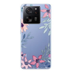 Silikonové pouzdro iSaprio - Xiaomi 13T / 13T Pro - Leaves and Flowers