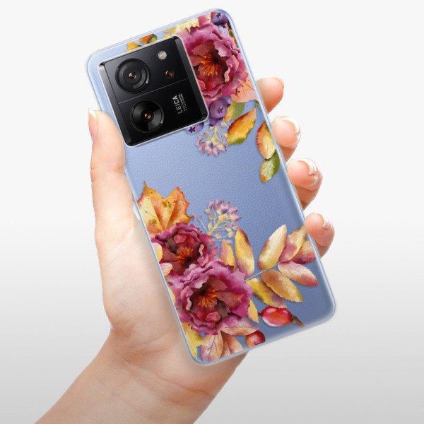 Silikonové pouzdro iSaprio - Xiaomi 13T / 13T Pro - Fall Flowers