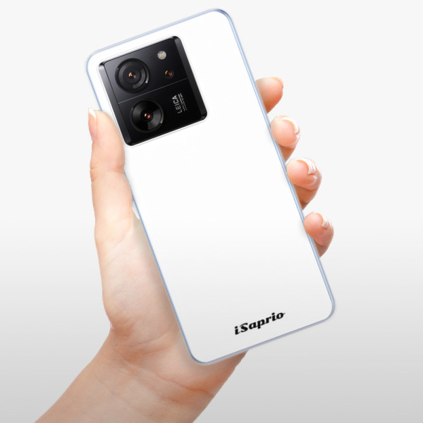 Silikonové pouzdro iSaprio - Xiaomi 13T / 13T Pro - 4Pure bílé