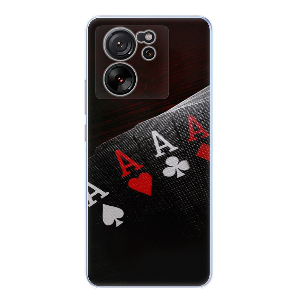 Silikonové odolné pouzdro iSaprio - Poker - Xiaomi 13T / 13T Pro (Odolný silikonový kryt, obal, pouzdro iSaprio Poker na mobilní telefon Xiaomi 13T / 13T Pro)