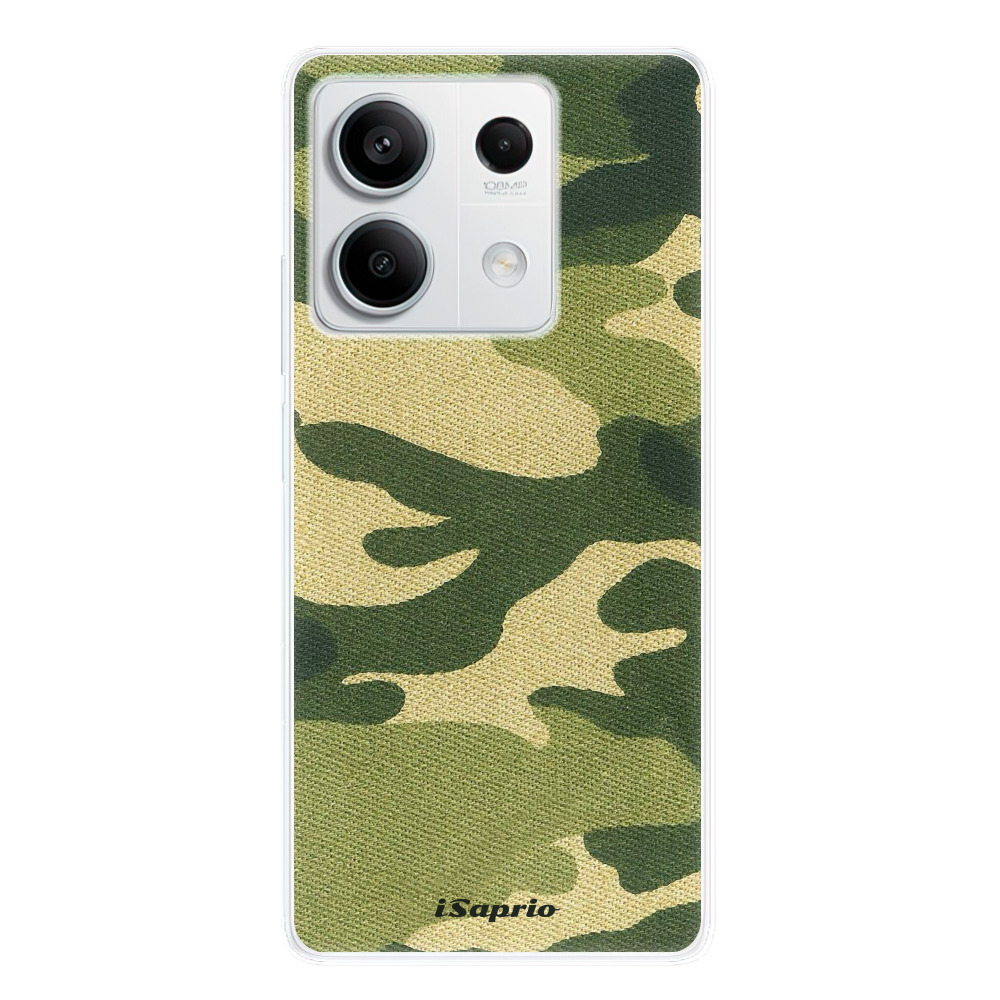 Odolné silikonové pouzdro iSaprio - Green Camuflage 01 - Xiaomi Redmi Note 13 5G