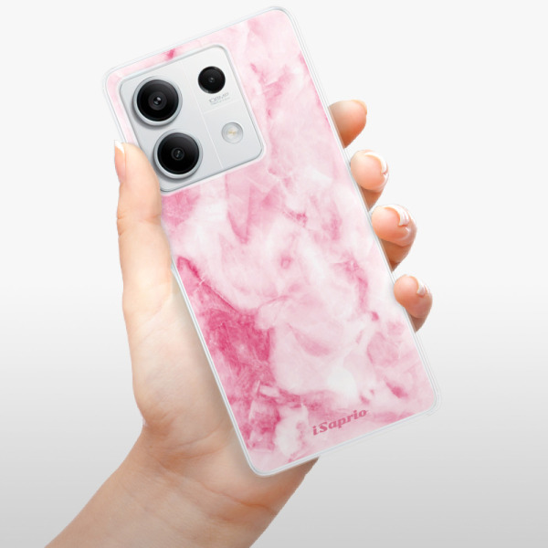 Silikonové pouzdro iSaprio - Xiaomi Redmi Note 13 5G - RoseMarble 16