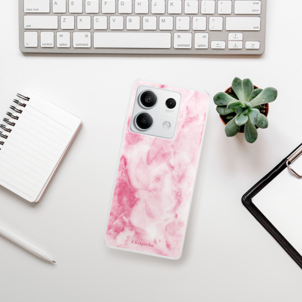 Silikonové pouzdro iSaprio - Xiaomi Redmi Note 13 5G - RoseMarble 16