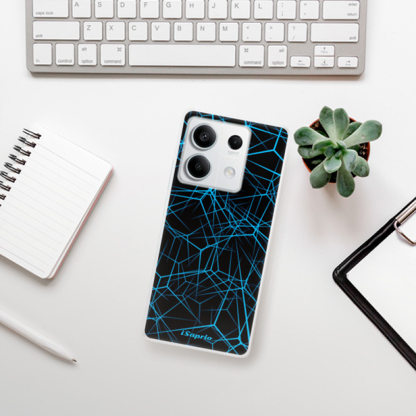 Silikonové pouzdro iSaprio - Xiaomi Redmi Note 13 5G - Abstract Outlines 12