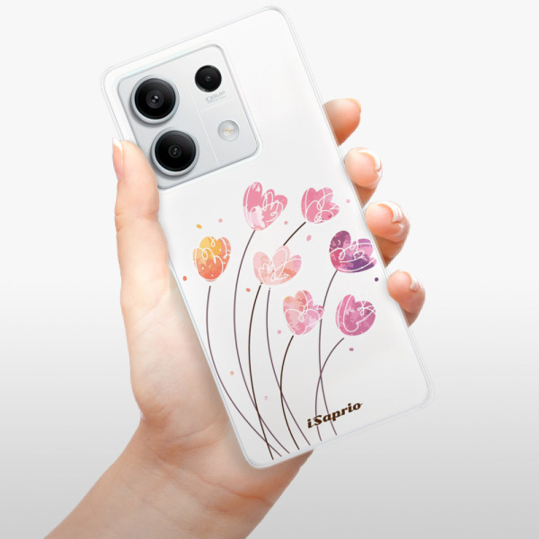 Silikonové pouzdro iSaprio - Xiaomi Redmi Note 13 5G - Flowers 14