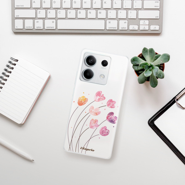 Silikonové pouzdro iSaprio - Xiaomi Redmi Note 13 5G - Flowers 14