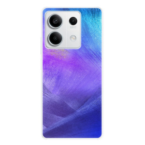 Silikonové pouzdro iSaprio - Xiaomi Redmi Note 13 5G - Purple Feathers