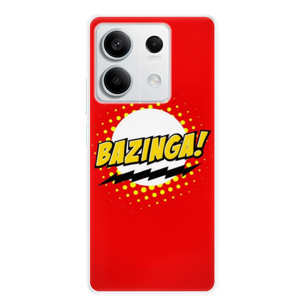 Silikonové odolné pouzdro iSaprio - Bazinga 01 - Xiaomi Redmi Note 13 5G (Odolný silikonový kryt, obal, pouzdro iSaprio Bazinga 01 na mobilní telefon Xiaomi Redmi Note 13 5G)