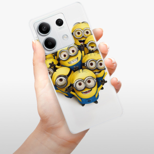 Silikonové pouzdro iSaprio - Xiaomi Redmi Note 13 5G - Mimons 01