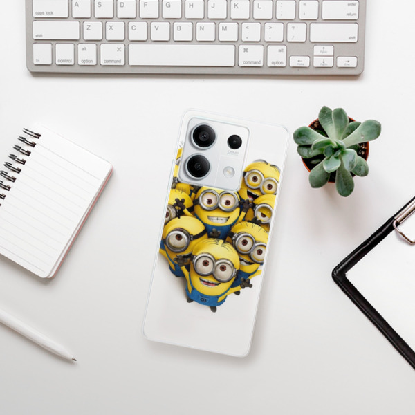 Silikonové pouzdro iSaprio - Xiaomi Redmi Note 13 5G - Mimons 01