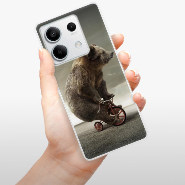 Silikonové pouzdro iSaprio - Xiaomi Redmi Note 13 5G - Bear 01