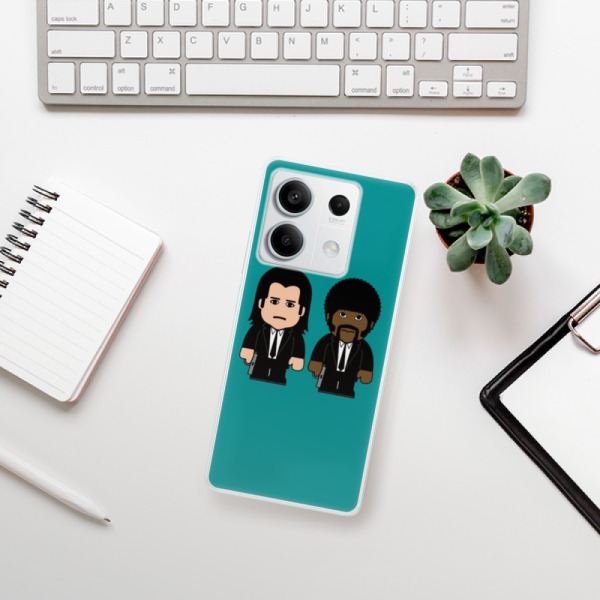 Silikonové pouzdro iSaprio - Xiaomi Redmi Note 13 5G - Pulp Fiction