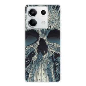 Silikonové pouzdro iSaprio - Xiaomi Redmi Note 13 5G - Abstract Skull