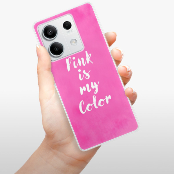 Silikonové pouzdro iSaprio - Xiaomi Redmi Note 13 5G - Pink is my color