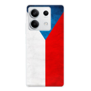 Silikonové pouzdro iSaprio - Xiaomi Redmi Note 13 5G - Czech Flag