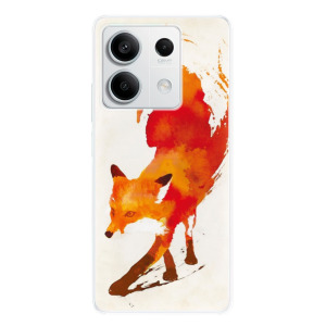Silikonové pouzdro iSaprio - Xiaomi Redmi Note 13 5G - Fast Fox