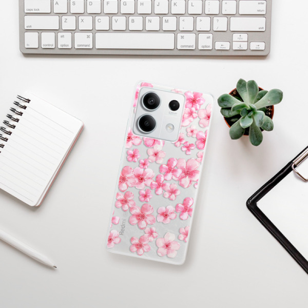Silikonové pouzdro iSaprio - Xiaomi Redmi Note 13 5G - Flower Pattern 05