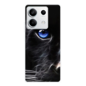Silikonové pouzdro iSaprio - Xiaomi Redmi Note 13 5G - Black Puma