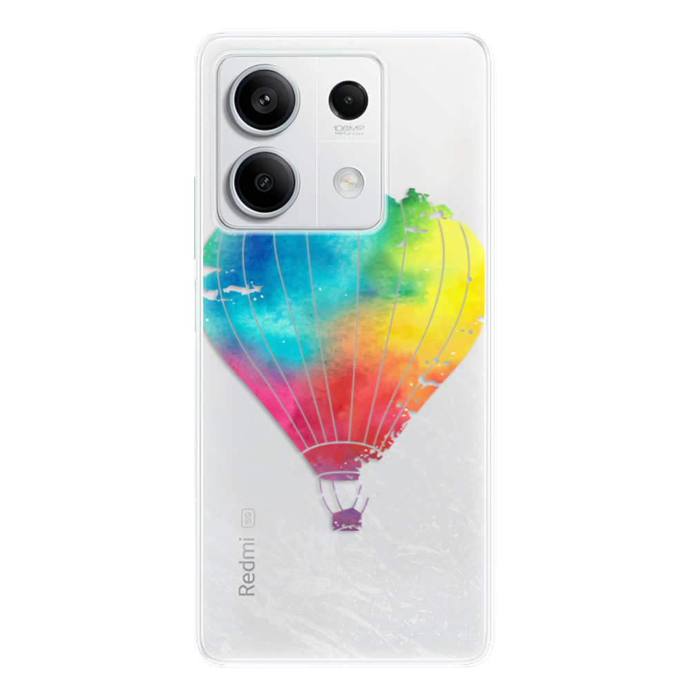 Odolné silikonové pouzdro iSaprio - Flying Baloon 01 - Xiaomi Redmi Note 13 5G