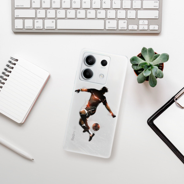 Silikonové pouzdro iSaprio - Xiaomi Redmi Note 13 5G - Fotball 01