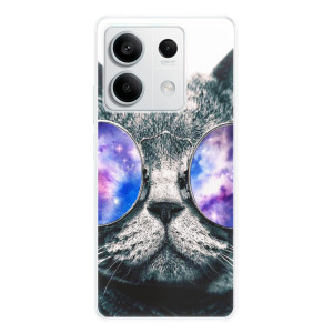 Silikonové pouzdro iSaprio - Xiaomi Redmi Note 13 5G - Galaxy Cat