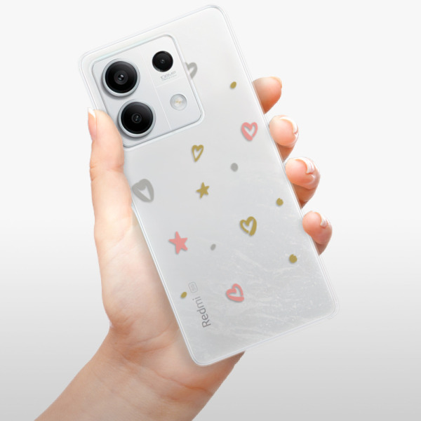Silikonové pouzdro iSaprio - Xiaomi Redmi Note 13 5G - Lovely Pattern