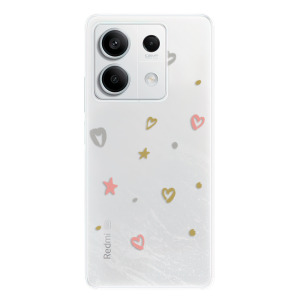 Silikonové pouzdro iSaprio - Xiaomi Redmi Note 13 5G - Lovely Pattern