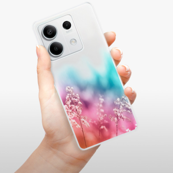 Silikonové pouzdro iSaprio - Xiaomi Redmi Note 13 5G - Rainbow Grass