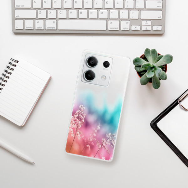 Silikonové pouzdro iSaprio - Xiaomi Redmi Note 13 5G - Rainbow Grass