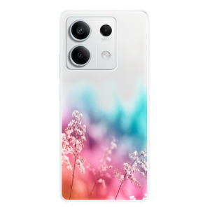 Silikonové pouzdro iSaprio - Xiaomi Redmi Note 13 5G - Rainbow Grass