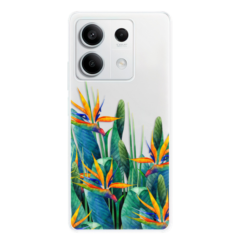 Odolné silikonové pouzdro iSaprio - Exotic Flowers - Xiaomi Redmi Note 13 5G