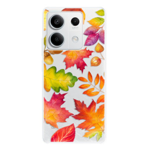 Silikonové pouzdro iSaprio - Xiaomi Redmi Note 13 5G - Autumn Leaves 01