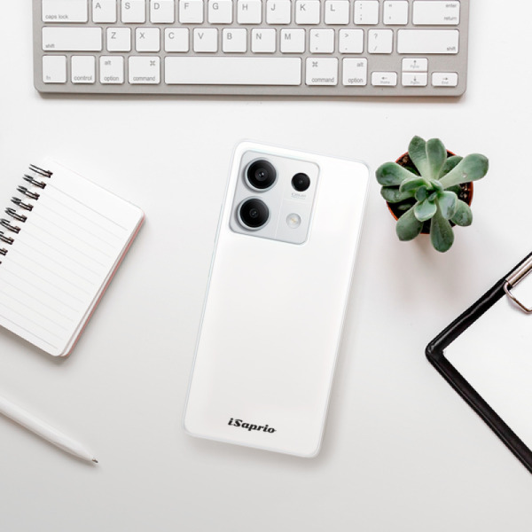 Silikonové pouzdro iSaprio - Xiaomi Redmi Note 13 5G - 4Pure bílé