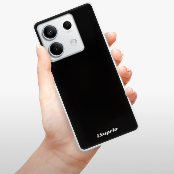 Silikonové pouzdro iSaprio - Xiaomi Redmi Note 13 5G - 4Pure černé