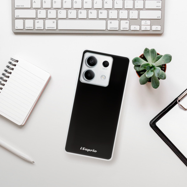 Silikonové pouzdro iSaprio - Xiaomi Redmi Note 13 5G - 4Pure černé