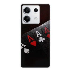 Silikonové pouzdro iSaprio - Xiaomi Redmi Note 13 5G - Poker