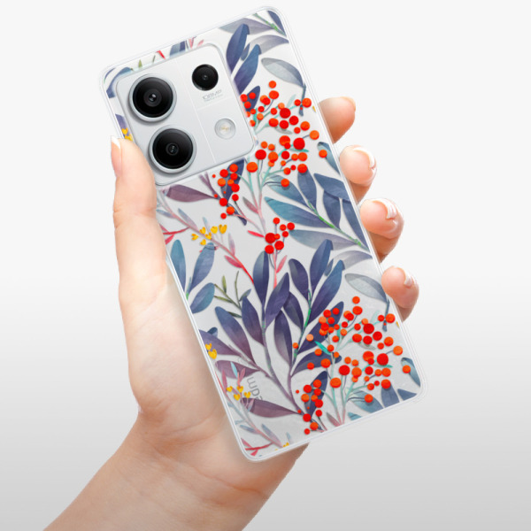 Silikonové pouzdro iSaprio - Xiaomi Redmi Note 13 5G - Rowanberry