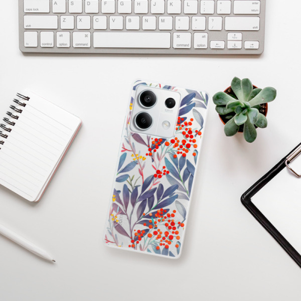 Silikonové pouzdro iSaprio - Xiaomi Redmi Note 13 5G - Rowanberry