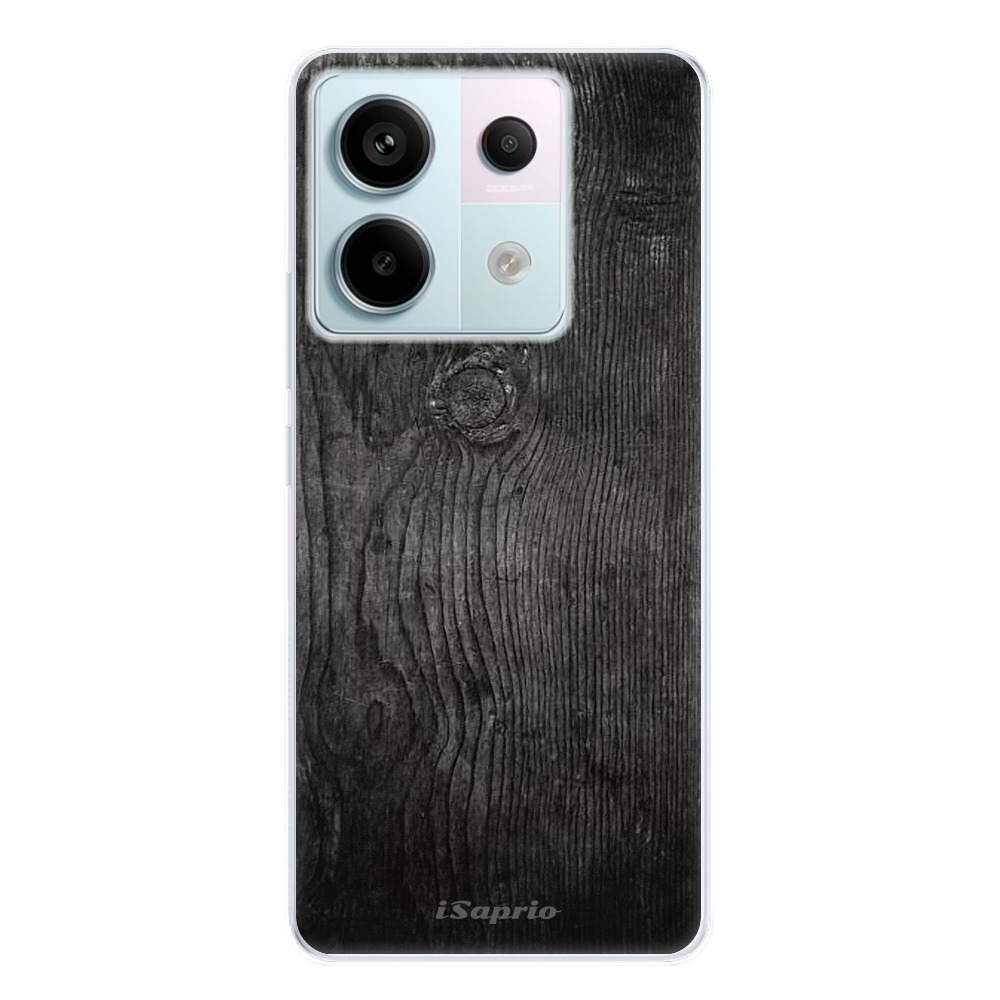 Odolné silikonové pouzdro iSaprio - Black Wood 13 - Xiaomi Redmi Note 13 Pro 5G / Poco X6 5G