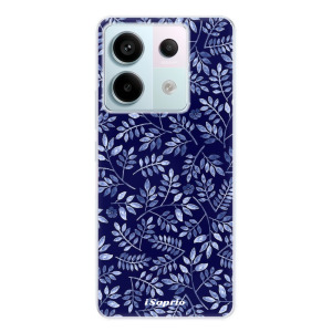 Silikonové pouzdro iSaprio - Xiaomi Redmi Note 13 Pro 5G / Poco X6 5G - Blue Leaves 05
