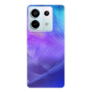 Silikonové pouzdro iSaprio - Xiaomi Redmi Note 13 Pro 5G / Poco X6 5G - Purple Feathers