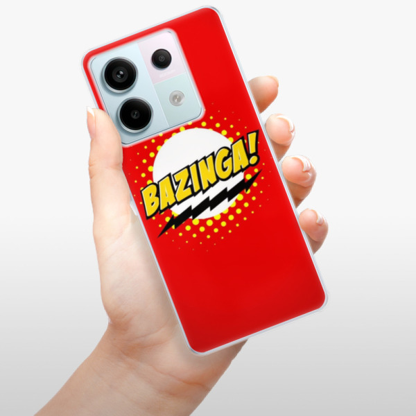 Silikonové pouzdro iSaprio - Xiaomi Redmi Note 13 Pro 5G / Poco X6 5G - Bazinga 01