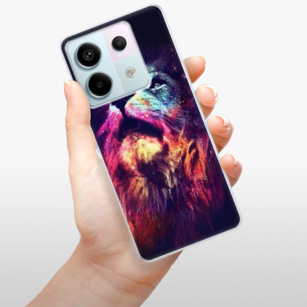 Silikonové pouzdro iSaprio - Xiaomi Redmi Note 13 Pro 5G / Poco X6 5G - Lion in Colors