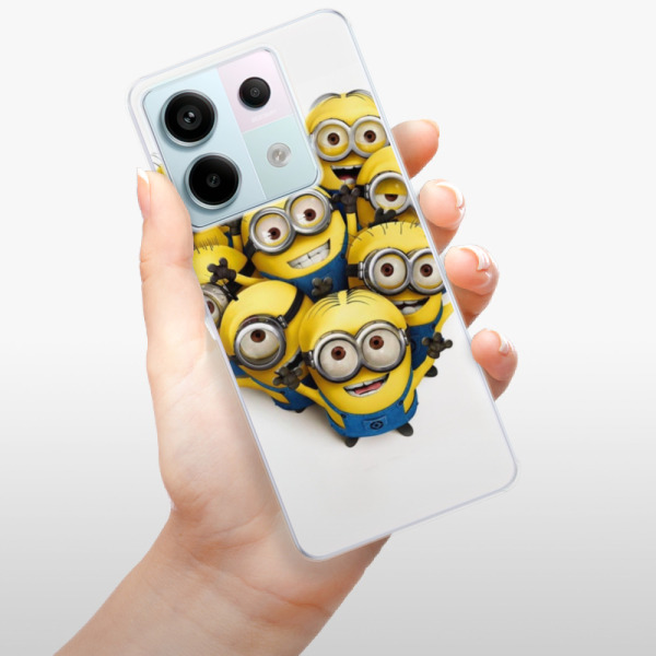 Silikonové pouzdro iSaprio - Xiaomi Redmi Note 13 Pro 5G / Poco X6 5G - Mimons 01