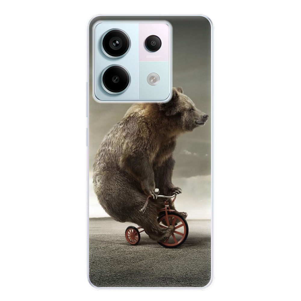 Silikonové odolné pouzdro iSaprio - Bear 01 - Xiaomi Redmi Note 13 Pro 5G / Poco X6 5G (Odolný silikonový kryt, obal, pouzdro iSaprio Bear 01 na mobilní telefon Xiaomi Redmi Note 13 Pro 5G / Poco X6 5G)